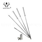 Silvery 86" Weight Lifting Bar For Training Muscles Customized Logo