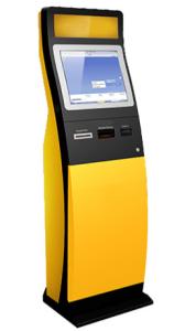 China 7x24 Hours Hotel Self Check In Machine Anti Vandalism For Room Reserving factory