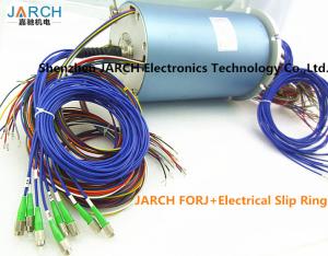 China FORJ / Fiber Optic Rotary Joint Subsea Connector 4 Channels 6 Circuits Electro Slip Ring For ROV AUV factory