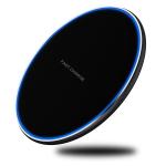 ABS+Aluminum Super Slim QI Certified Fast Charging Portable Wireless Charger 10W