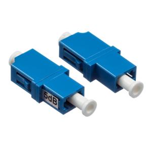 China LC UPC Fixed Single Mode Fiber Attenuator 1550nm 15dB Hybrid Attenuators factory