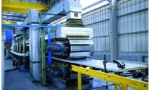 China 120KW Polyurethane Sandwich Panel Manufacturing Line 12m/Min on sale