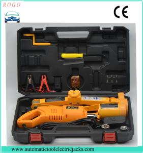 China Chinese manufacture 2 tons electric scissor lifting car jack and electric impact wrench with wireless remote factory