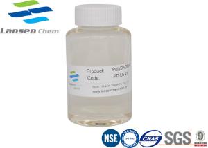 China Fungicide Polydadmac Coagulant Water Treatment Chemical PH 5.0-8.0 Organics Removal factory