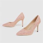 ZM028 96289-23 New Style Super High Heel Pointed Toe Single Shoes Stiletto Sexy