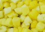 HACCP 10kg Organic 10mm IQF Frozen Pineapple Slices