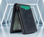 Aluminum Custom Logo Credit Card Holder for Men's Minimalist Business Style and