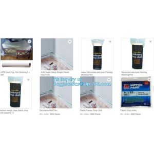 Protection Sheet Disposable Drop Painting Paint Dust Cover Sheets, Protective