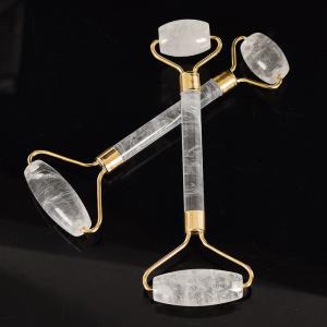 China Back Waist Double Jade Roller Natural Jade Roller For Face factory