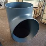 Ansi / Asme B16.9 A234 Wpb Carbon Steel Lateral Tee Buttwelded 45 Degree