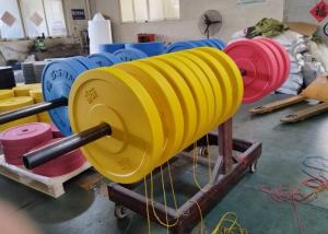 China Smooth Surface Iron Weightlifting Plates for Professional Athletes factory