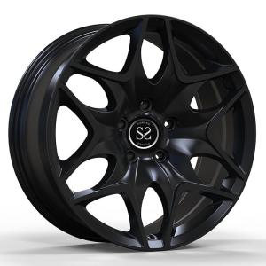 China SSJK10145 Gloss Black Machined 1-PC Forged Wheels 22 Inches For Lexus LX570 factory