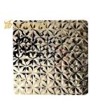 SS304 0.65MM Embossed Stamped Stainless Steel Sheet with Double PVC Film
