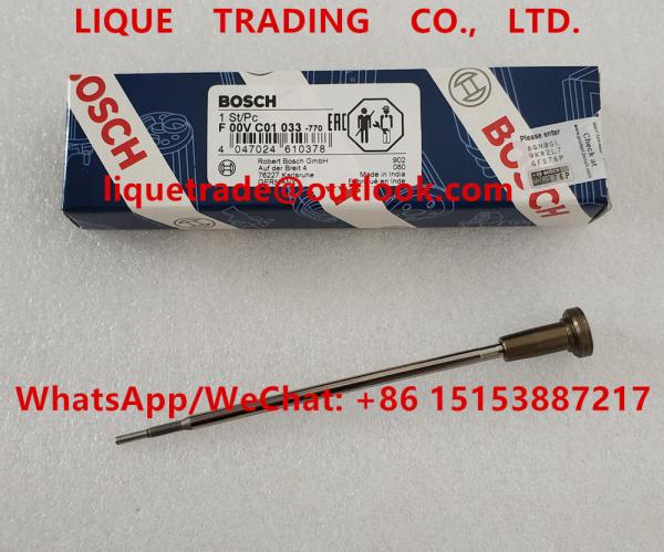 BOSCH injector valve F00VC01033 , F 00V C01 033 for 0445110279 0445110283