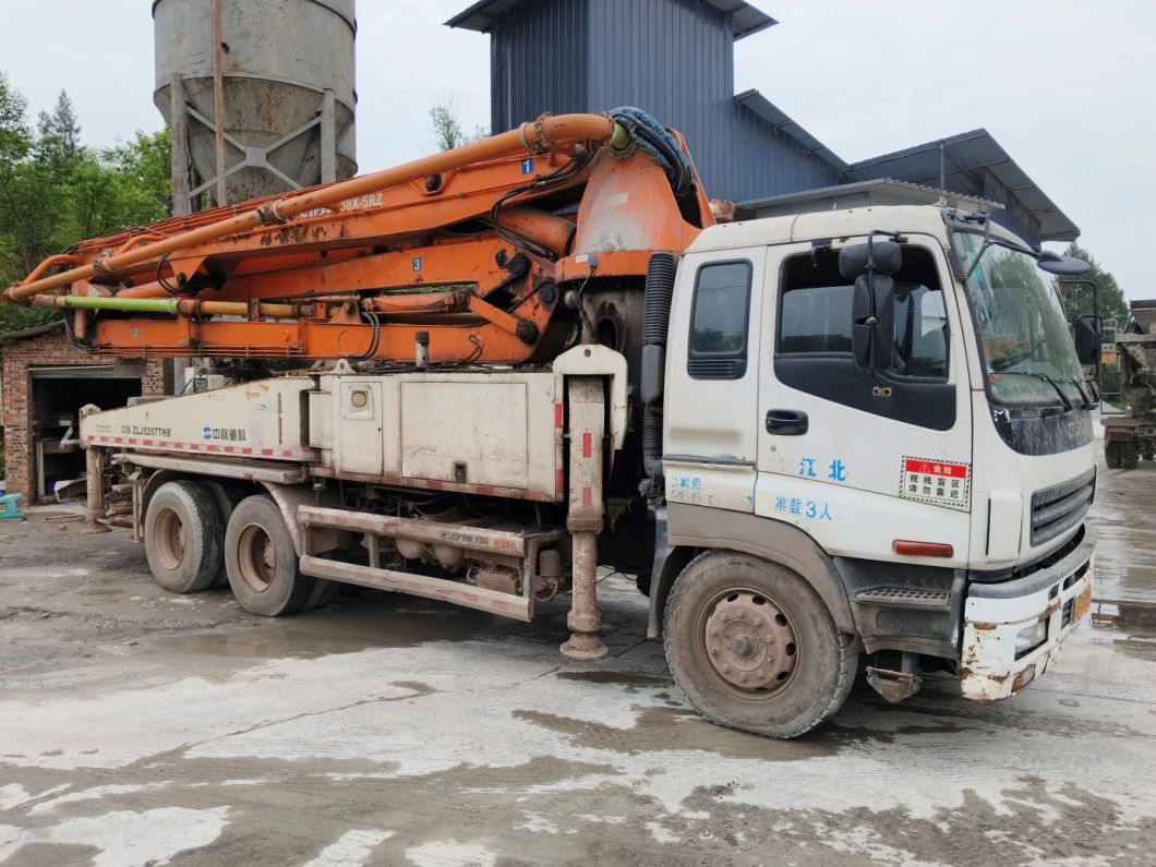 Zoomlion Concrete Pump Truck 38 Meters Can Do Vehicle Renovation Paint