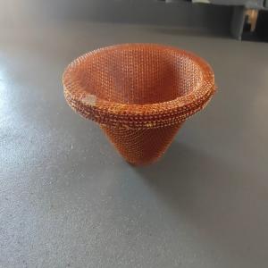 China 0.35-0.5mm Metal Liquid Filtration Purification Casting Filter Elements factory