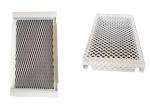White Frame 8mm Thickness Gi Expanded Metal Mesh Stainless Steel 304