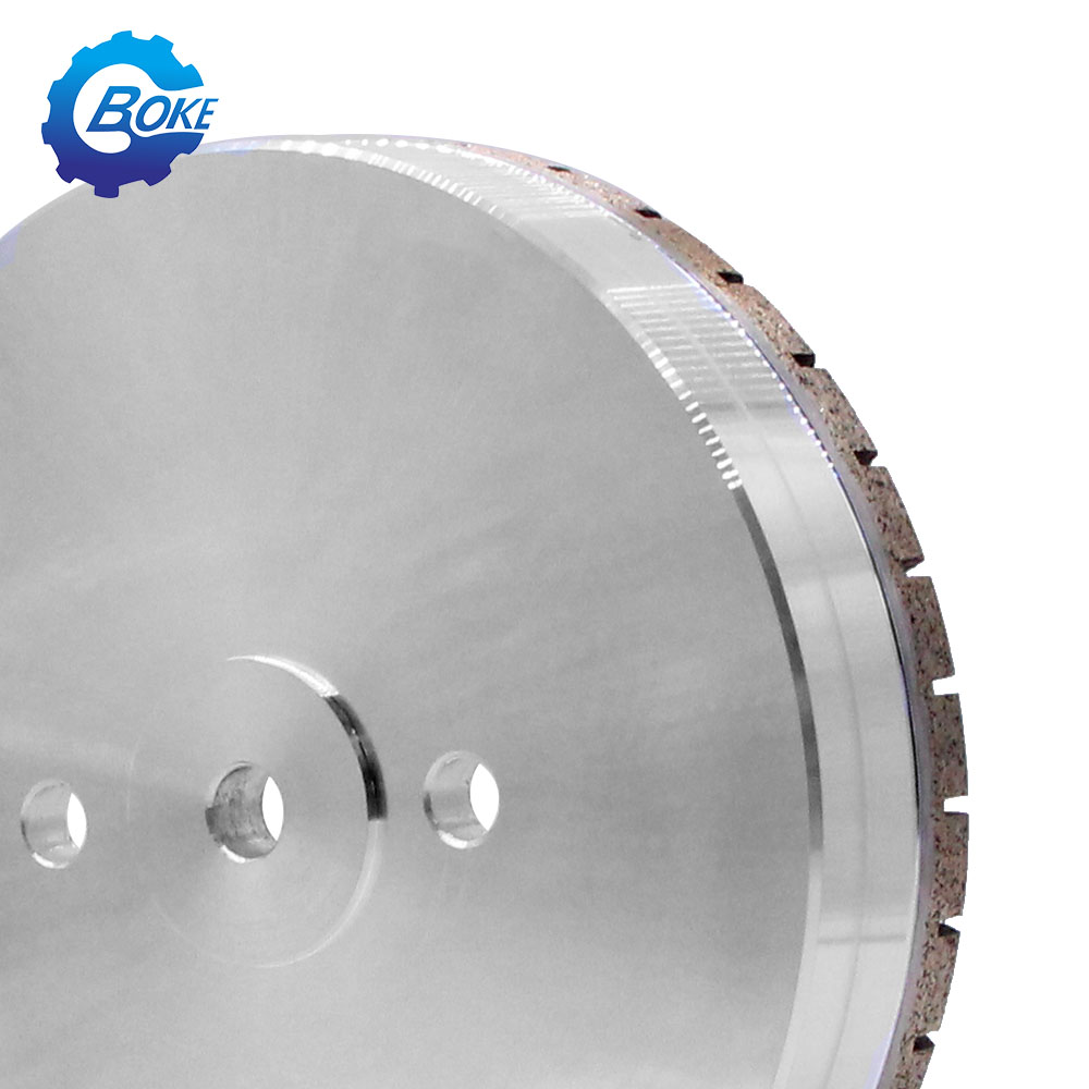 Boke 175mm Tool Grinding Segmented Profile Metal Bond Diamond Wheel