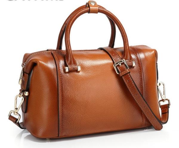 Women leather handbags 2016 European and American minimalist shoulder diagonal