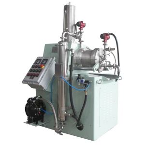 China PLC Controlled Water Cooling Bead Mill for Wet Grinding factory