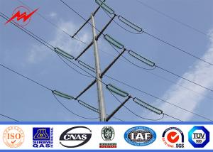 China 12m 1000Dan 1250Dan Steel Utility Pole For Asian Electrical Projects factory