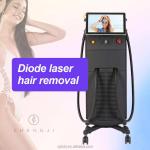 Commercial Diode Laser Hair Removal Machine 800W Titanium Hair Removal 755 808