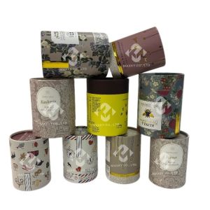 China UV Resistant Paper Cans Packaging High Capacity Paper Tube Container factory