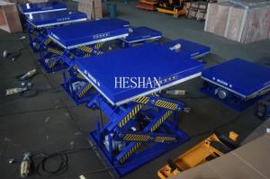 China China Customized 2000IBS 4000IBS Load Electric Hydraulic Scissor Electric Lift Table factory