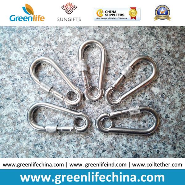 High Quality Stainless 316 steel Rapid Link Quick Connector Carabiner w/Screw