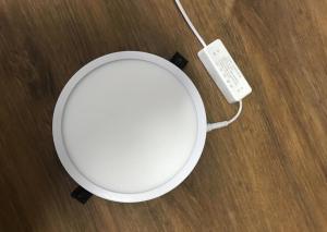 China White 18w Led Recessed Ceiling Panel Lights 1800lm For Supermarket / Exhibition factory