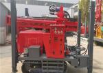 Water Well Drilling 180m Pneumatic Borewell Machine Crawler