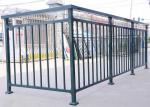 Heat Treated 3m High Wrought Iron Steel Fence ISO14001