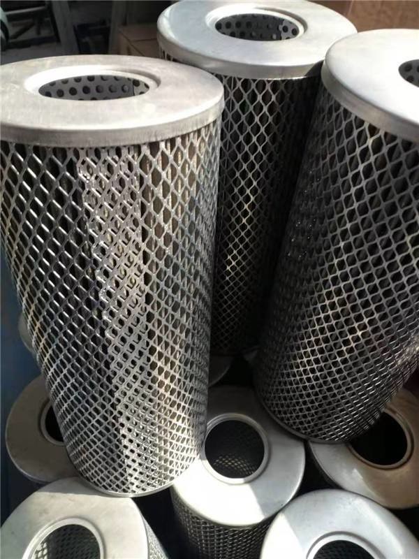 Perforated Stainless Steel Tubing , Ss Mesh Filter Tube 9"X 1" 8.5"X 1"
