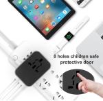 Electronic Gadgets USB Wall Charger 5600mA Travel Multi Charger Adapter