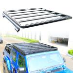 Aluminum Roof Rack Platform for Wrangler JT 4X4 Car Accessory 1500X1425mm N.W.