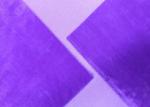 Stretchy 92% Polyester Super Soft Velvet Fabric for Toys Home Textile Violet