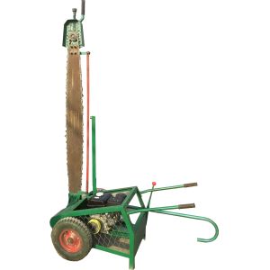 China Portable Chainsaw Log Slasher Petrol Chain Saw Wood Cutting Machine on sale