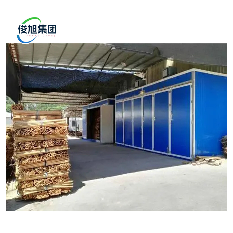 Container and Greenhouse Electric Wood Drying Machine with Customizable Heating Source