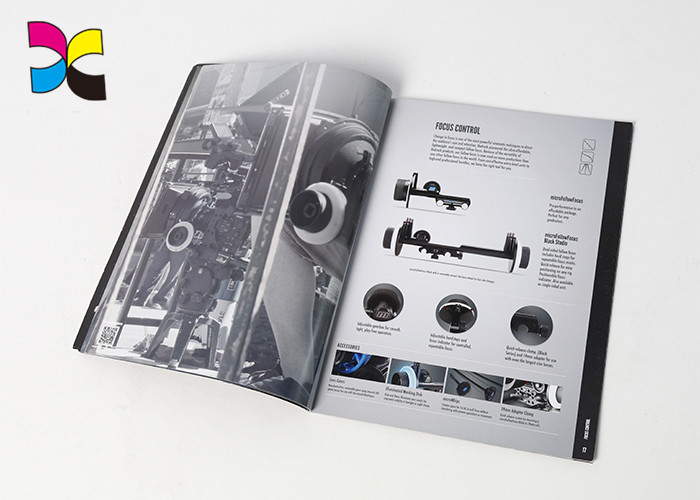A4 A5 Size Custom Made Magazine 64 Pages For Adult Reading Spiral Binding
