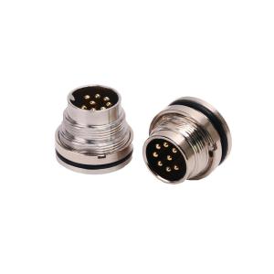 China 5A 6A 7A M16 Circular Connector Male Front Panel Mount Connector factory