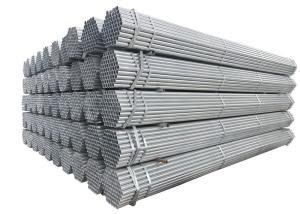 China Welded Gi Pre Galvanized Steel Pipe Q195 Galvanized Round Pipe factory