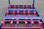 2000KGS 4 Layers Detachable Stackable Steel Pallets