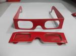 Paper Frame Active Shutter 3d Glasses 0.2mm PET Lenses Eco Friendly