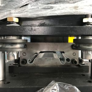 China 15m/Min Galvanized Metal Shutter Door Roll Forming Machine With Embossing Pattern on sale