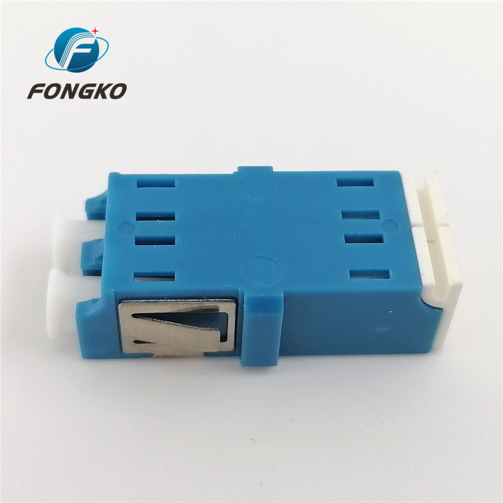 LC to LC UPC Duplex Optic Fiber Adapter Singlemode Coupler Flange