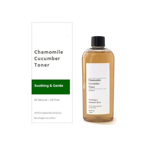 China Greenmakes Natural Skin Toner Soothing Calming Cucumber / Chamomile Face Toner factory