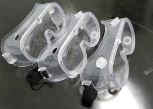 China Clear Impact Resistant Goggles Double Sided Chemical Resistant Safety Glasses factory