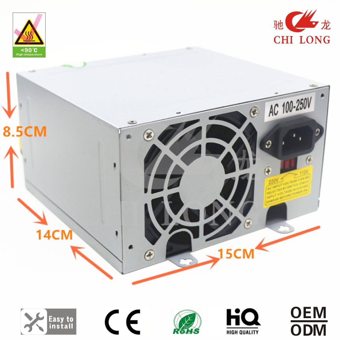 High Efficiency 48V 100W Arcade Game Power Supply For Crane Machine