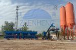 HZS50 Stable Performance Stationary Concrete Batching Plant For Engineering