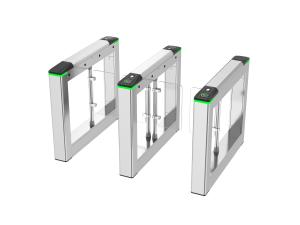 China AC 220V 110V Swing Barrier Turnstile Speed Automatic Turnstile Gate For Entry factory